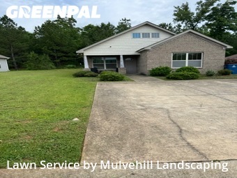 Turf Services in Clay, 35215, Front Yard Mowing by Mulvehill Landscaping, work completed in Nov , 2025