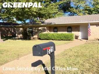 Lawn Mowingin Bedford,76021,Lawn Care Service by Mid Cities Mow, work completed in Dec , 2025