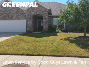 Lawn Cuttingin Burleson,76028,Grass Cutting by Good Guys Lawn & Fen, work completed in Jan , 2026