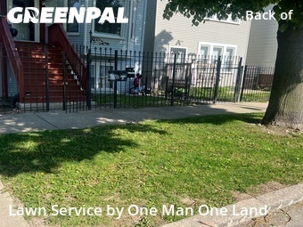 Lawn Mowing Servicein Chicago,60609,Lawn Maintenance by One Man One Land , work completed in Jun , 2026
