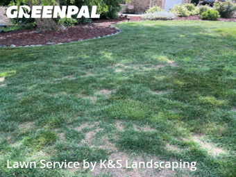 Lawn Mowing Servicein Orland Park,60467,Lawn Care by K&S Landscaping, work completed in Nov , 2025