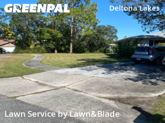 Backyard Mowing in Deltona, 32738, Lawn Cutting by Lawn&Blade, work completed in Nov , 2025