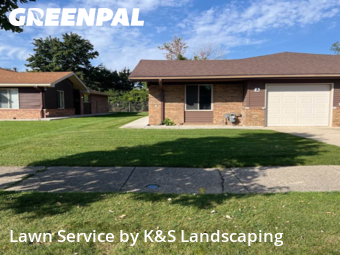Grass Cutin Joliet,60432,Yard Mowing by K&S Landscaping, work completed in Nov , 2025