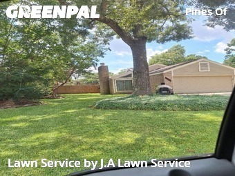 Lawn Mowingin Humble,77346,Yard Cutting by J.A Lawn Service, work completed in Nov , 2025
