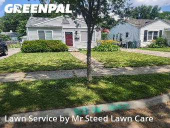 Backyard Mowing in Royal Oak, 48067, Front Yard Mowing by Mr Steed Lawn Care, work completed in Oct , 2025