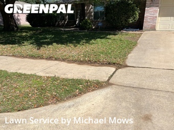 Lawn Cutin Saginaw,76179,Grass Cutting by Michael Mows, work completed in Jun , 2026