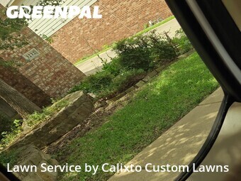 Lawn mowed in Bedford, 76021