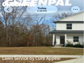 Lawn mowed in Concord, 28025