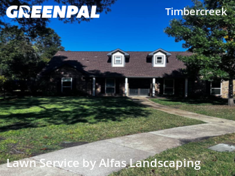 Lawn Mowing Servicein Plano,75075,Grass Cutting by Alfas Landscaping, work completed in Nov , 2025