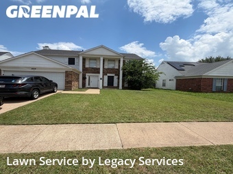 Lawn Mowing Servicein Grand Prairie,75052,Grass Cutting by Legacy Services, work completed in Jun , 2026