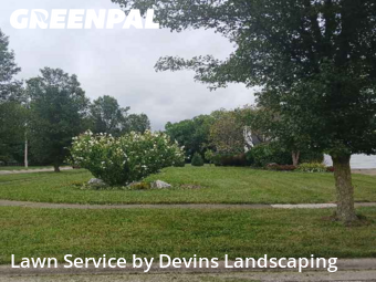 Yard Cutting in Twinsburg, 44087, Garden Trimming by Devins Landscaping, work completed in Nov , 2025