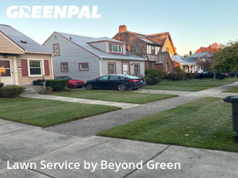 Front Yard Mowing in Taylor, 48180, Landscaping Maintenance by Beyond Green, work completed in Dec , 2025