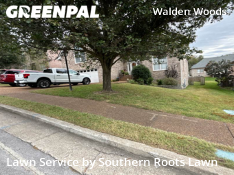 Yard Cuttingin Hermitage,37076,Yard Cutting by Southern Roots Lawn, work completed in Nov , 2025