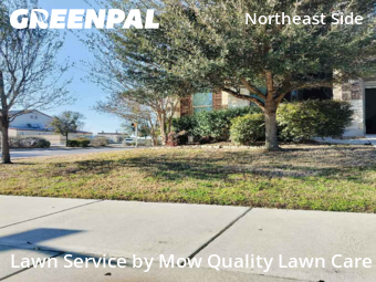 Grass Cutin Schertz,78108,Lawn Service by Mow Quality Lawn Care, work completed in Feb , 2026