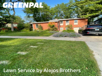 Lawn Mowingin Evanston,60203,Lawn Maintenance by Alejos Brothers, work completed in Nov , 2025