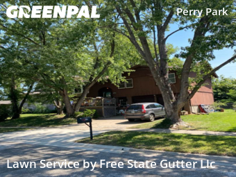 Lawn Carein Lawrence,66049,Grass Cut by Free State Gutter Llc, work completed in Dec , 2025