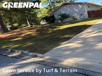 Grass Care in Fayetteville, 72703, Turf Services by Turf & Terrain, work completed in Nov , 2025