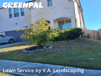 Grass Cutin Conroe,77304,Lawn Cutting by V.A. Landscaping, work completed in Dec , 2025