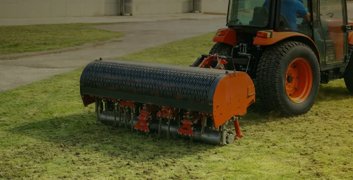 Professional lawn aeration and core aeration service in Gainesville, FL—hire local pros for overseeding and soil health
