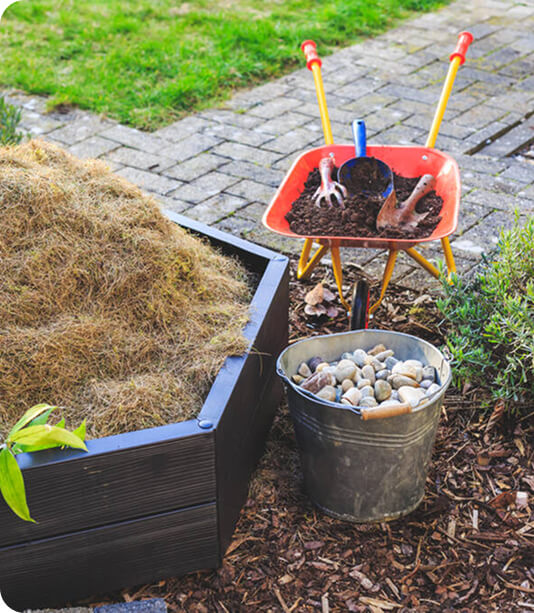 Ongoing professional spring yard maintenance and cleanup service in a Ithaca neighborhood