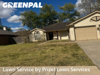 Lawn Care Servicein Pearland,77584,Lawn Cutting by Prizel Lawn Services, work completed in Dec , 2025