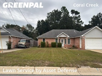 Backyard Mowing in Pensacola, 32506, Lawn Mowing by Asset Defense, work completed in Dec , 2025