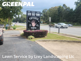 Yard Mowingin Roswell,30075,Lawn Service by Lrey Landscaping Llc, work completed in Dec , 2025