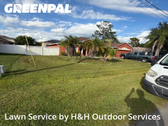 Yard Cuttingin Kissimmee,34759,Lawn Service by H&H Outdoor Services, work completed in Nov , 2025