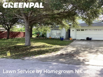 Yard Upkeep in Stuart, 34997, Front Yard Mowing by Homegrown N Cut, work completed in Nov , 2025