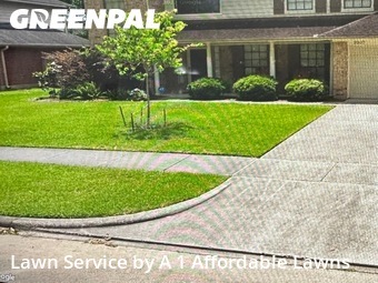 Lawn Servicein League City,77573,Lawn Care Service by A 1 Affordable Lawns, work completed in Dec , 2025