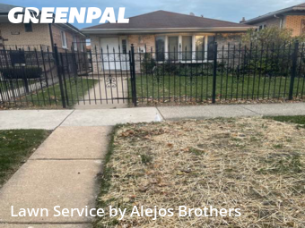 Landscape Design In Chicago,60638,Landscaping by Alejos Brothers, work completed in Dec , 2025