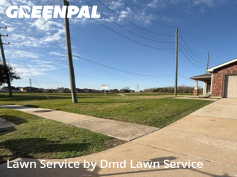 Yard Mowingin Cypress,77433,Lawn Cutting by Dmd Lawn Service, work completed in Feb , 2026