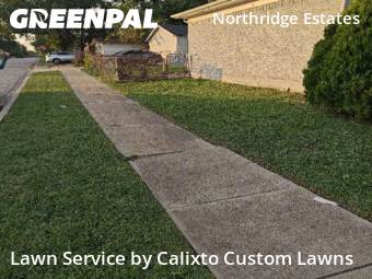 Grass Cuttingin Mesquite,75149,Lawn Cut by Calixto Custom Lawns, work completed in Dec , 2025