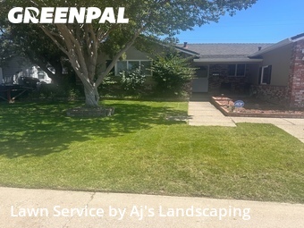 Lawn mowing work completed in Manteca, CA