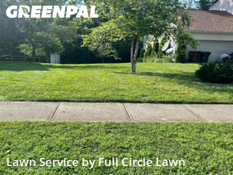 Yard Cutting in Batavia, 45103, Turf Services by Full Circle Lawn, work completed in Nov , 2025