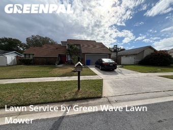 Lawn Maintenancein Kissimmee,34741,Yard Cutting by Green Wave Lawn Mower, work completed in Jan , 2026