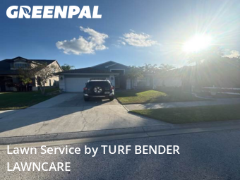 Grass Cutin Oldsmar,34677,Lawn Care Service by TURF BENDER LAWNCARE, work completed in Jan , 2026