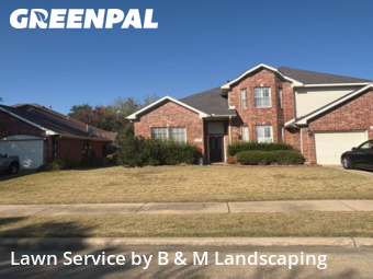 Lawn Mowing Servicein Flower Mound,75028,Lawn Mowing by B & M Landscaping, work completed in Dec , 2025