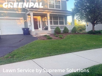 Yard Mowingin Elgin,60124,Lawn Service by Supreme Solutions , work completed in Jun , 2026