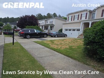 Lawn mowed in Wake Forest, 27587