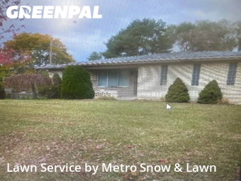 Grass Services in Sterling Heights, 48314, Front Yard Mowing by Metro Snow & Lawn, work completed in Nov , 2025