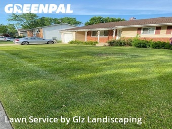 Lawn Care Servicein Palatine,60074,Lawn Mowing by Glz Landiscaping, work completed in Oct , 2025