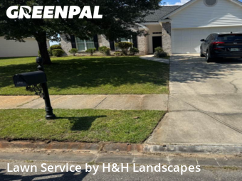 Grass Cutting in Pooler, 31322, Mowing Services by H&H Landscapes, work completed in Nov , 2025