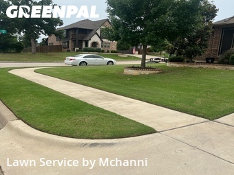 Lawn Servicein Burleson,76028,Yard Mowing by Mchanni, work completed in Jul , 2026