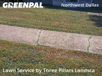 Yard Care Services in Dallas, 75220, Turf Services by Three Pillars Landsca, work completed in Nov , 2025
