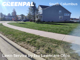 Lawn Work in Pickerington, 43147, Grass Cutting by Eco Lawncare Ohio, work completed in Nov , 2025