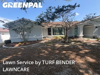 Lawn Care Servicein Palm Harbor,34684,Yard Cutting by TURF BENDER LAWNCARE, work completed in Jun , 2026