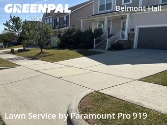 Lawn mowed in Raleigh, 27616