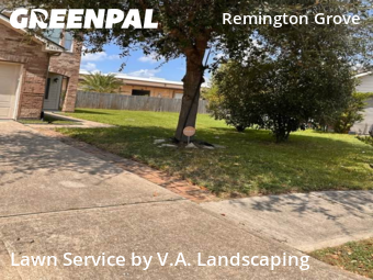 Lawn Cuttingin Cypress,77433,Lawn Service by V.A. Landscaping, work completed in Nov , 2025