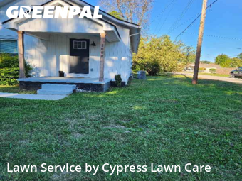 Lawn Mowing Servicein Clarksville,47129,Grass Cutting by Cypress Lawn Care , work completed in Oct , 2025